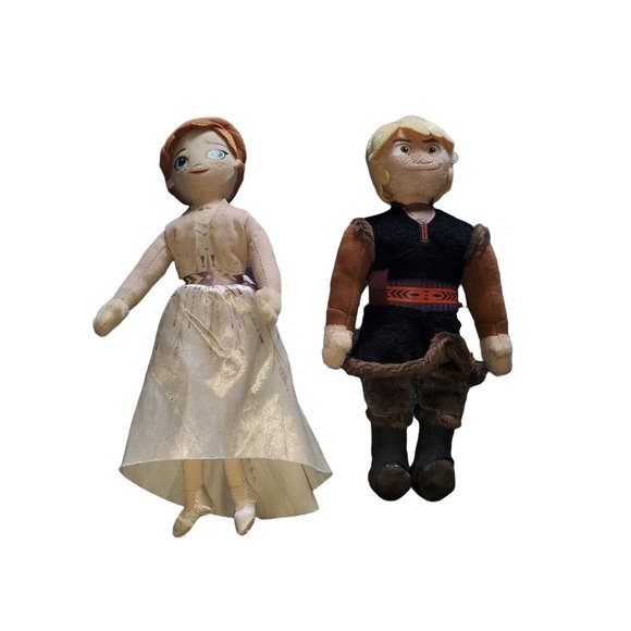 Disney Other - Disney Frozen 2 Kristoff Prince and Princess Anna Plush Doll Toy 10" SMALL